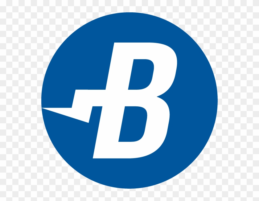 Burst Icon Blue - Burst Coin Clipart #497065