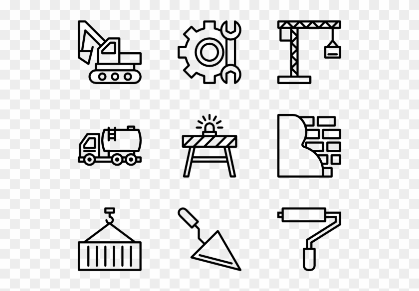 Construction - Wedding Icons Clipart #497172