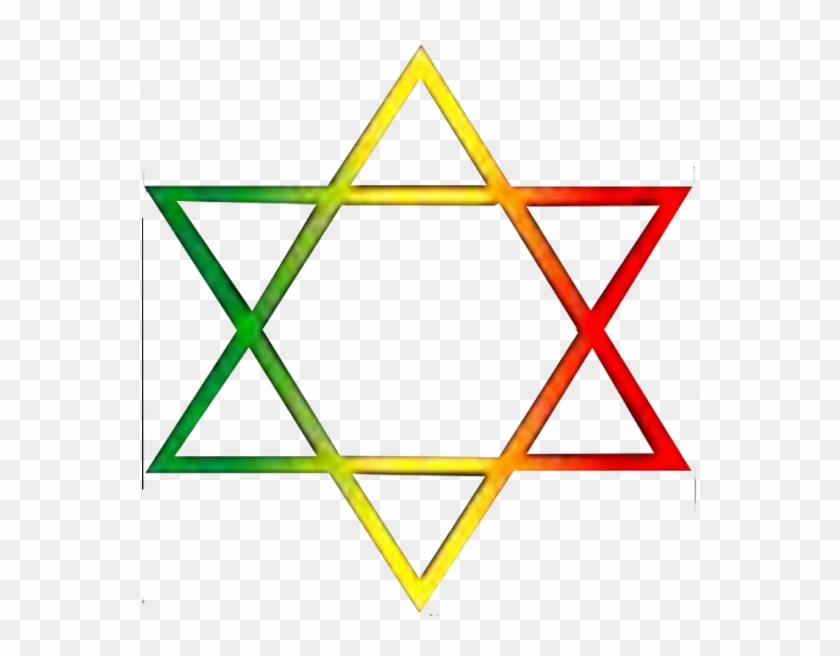 Rastas Clipart Star - Star Of David Rastafarianism - Png Download #497464