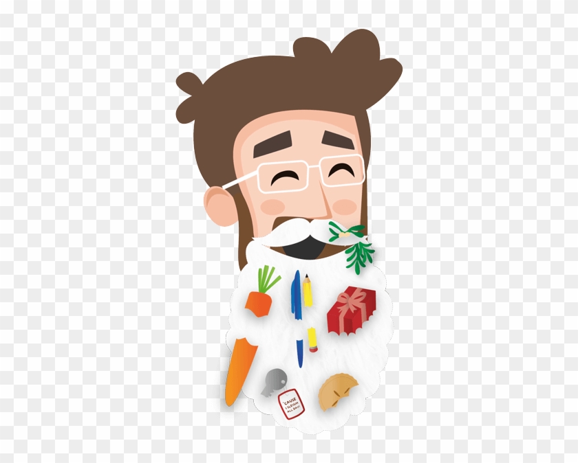 Download Your Beard And Try It On For Size - Cartoon Clipart #497655