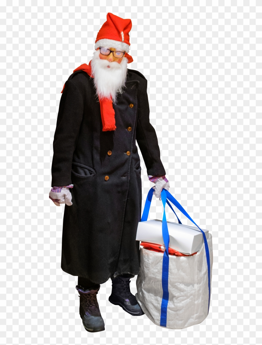 Download As Improvised Jultomten Aka Santa Claus Png - Architectural Santa Clause Clipart