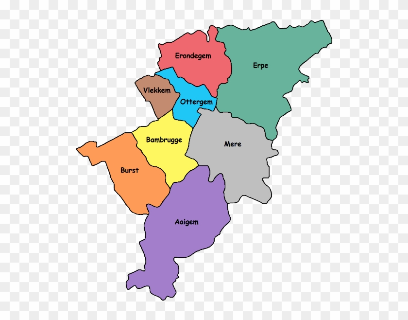 Aaigem Bambrugge Burst Erondegem Erpe Mere Ottergem - Erpe Clipart #498015