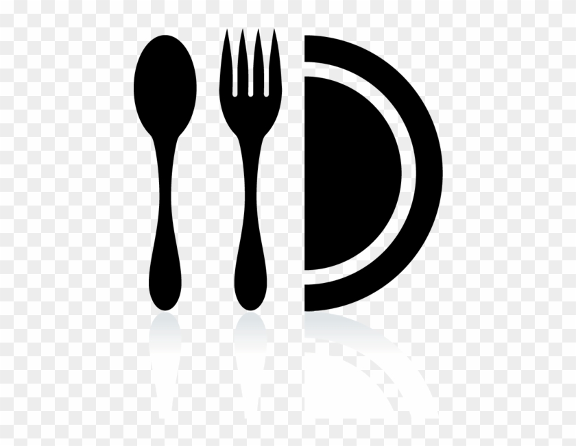 Pork And Spoon Png - Silhouette Clipart