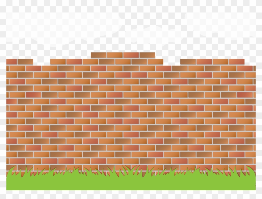 Brick Wall Euclidean Vector - Vector Brick Wall Png Clipart
