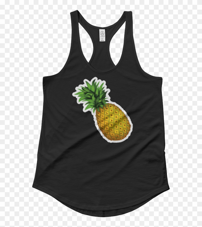 Women's Emoji Tank Top - Pineapple Clipart