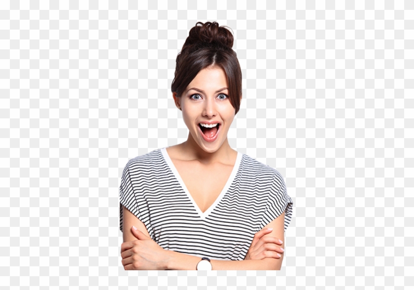 Woman Happy Png - Girl Clipart
