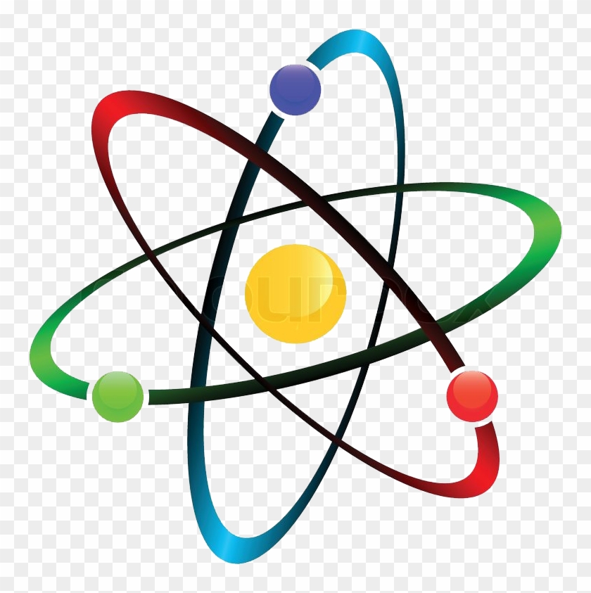 Download - Atom Symbol Clipart #498480
