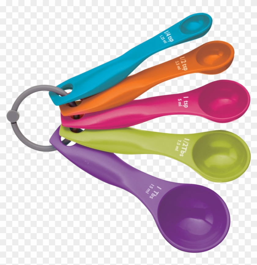 Image Free Kitchen Coloured Set Pieces - Spoon Measurements Clipart #498531