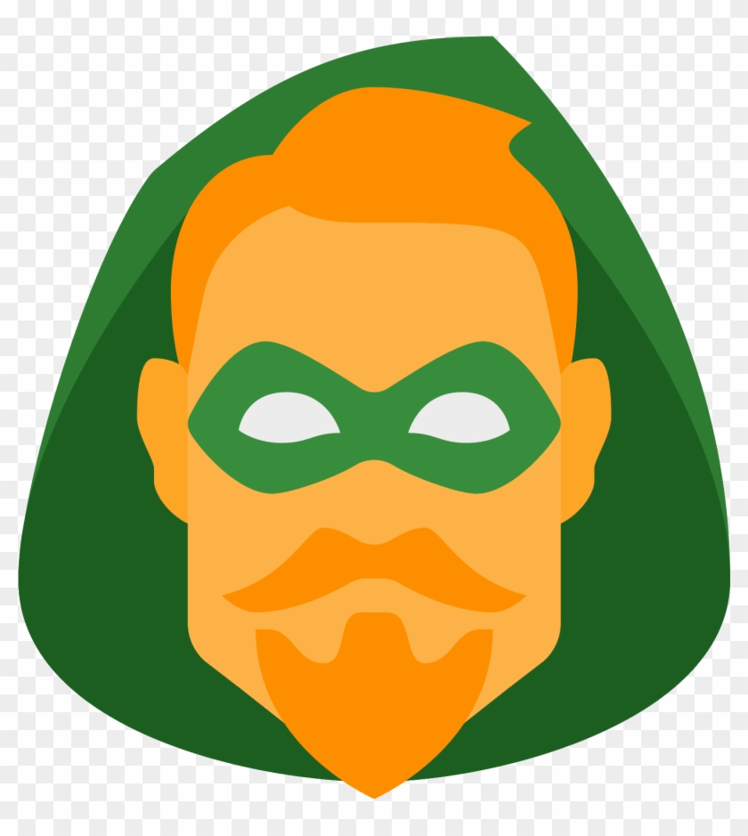 Green Arrow Dc Icon - Green Arrow Icon Dc Clipart #498660