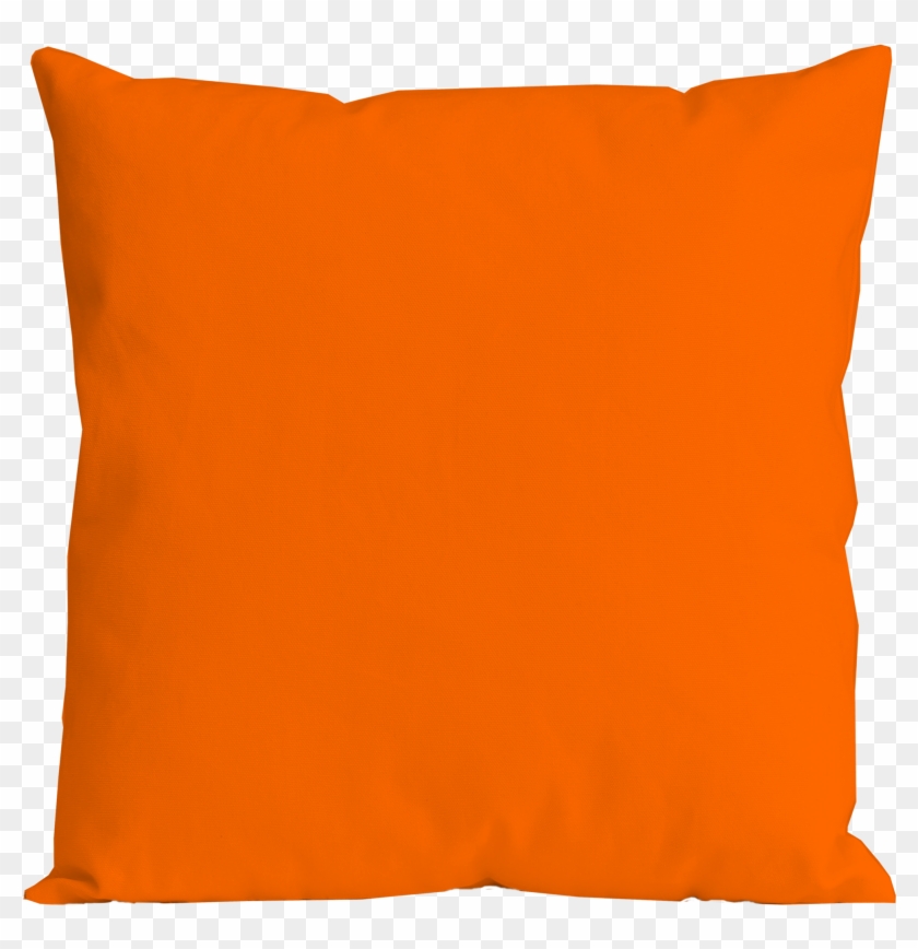 Pillow - Orange Pillow Png Clipart #498764
