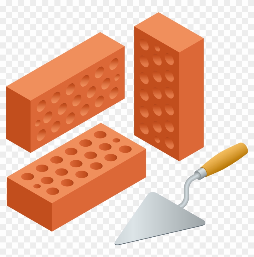 Free Png Download Trowel And Bricks Clipart Png Photo - Bricks Png Transparent Png #498766