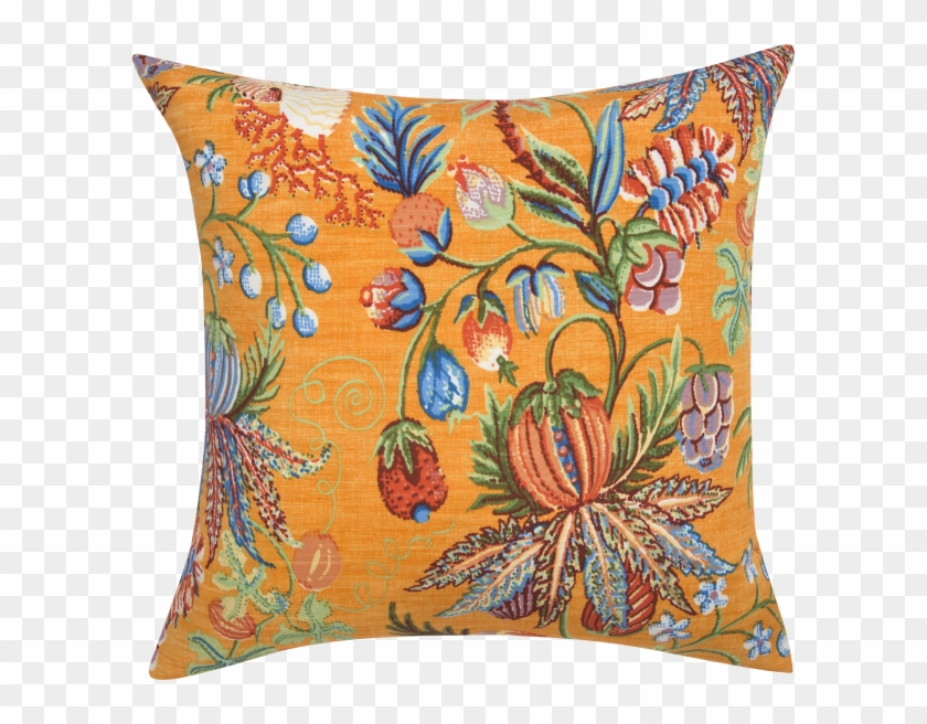 Pillow Png Yellow With Design - Pillows Download Clipart