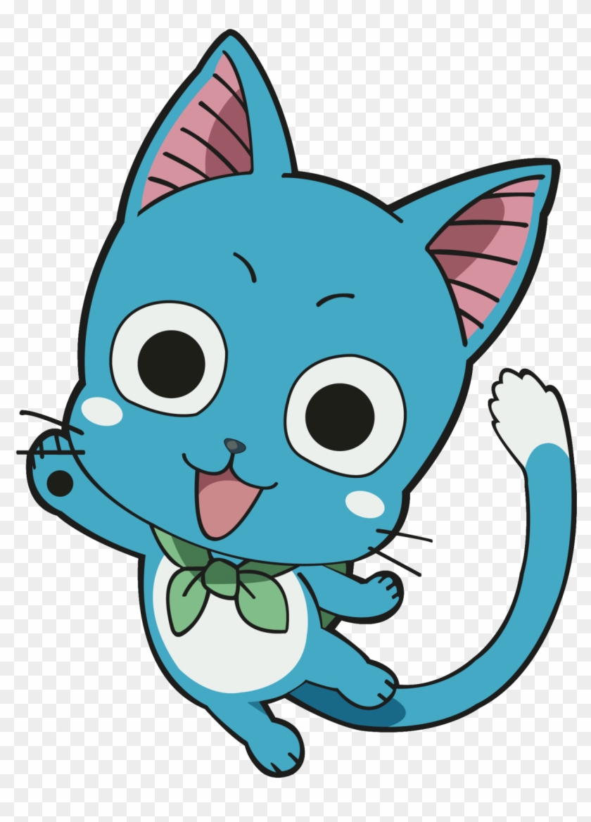 Luffy - Natsu Dragneel And Happy Hd Clipart
