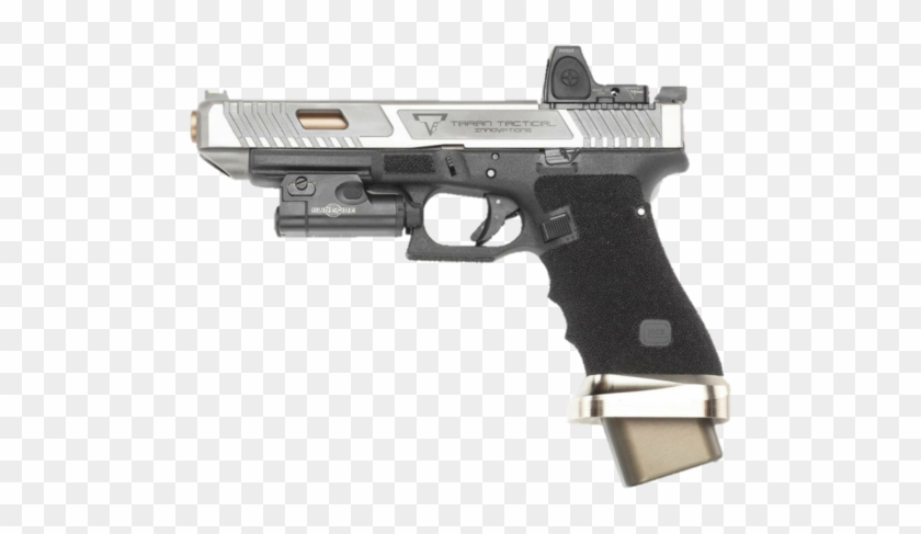 Glock Tactical - Taran Tactical Glock Silver Clipart #499185