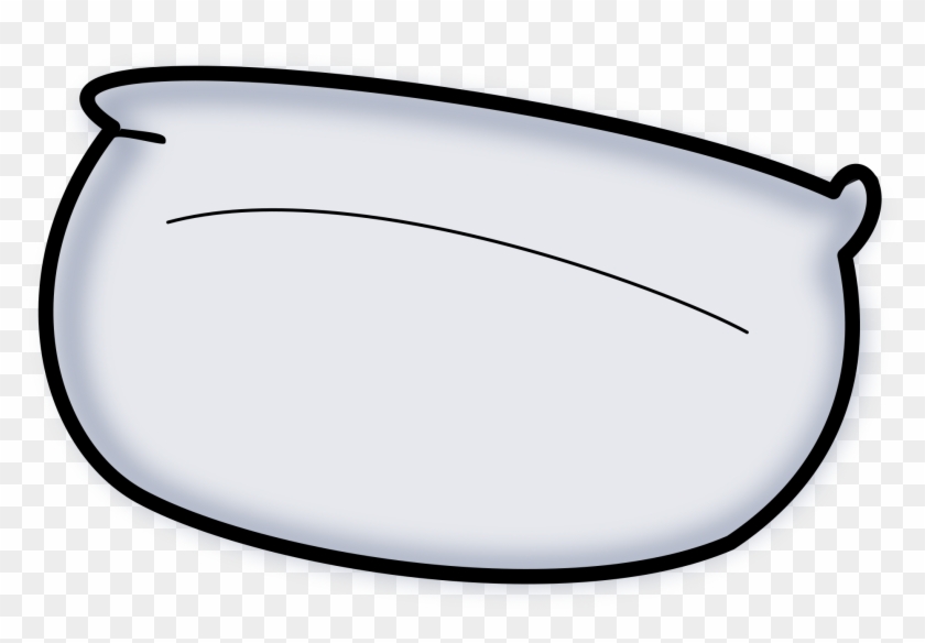This Free Icons Png Design Of Grey Pillow Clipart