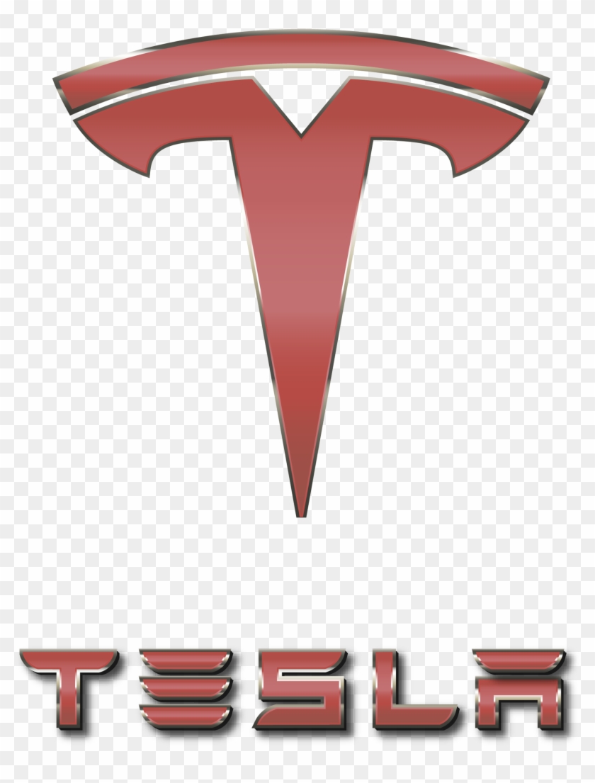 Tesla Logo - Tesla Zeichen Clipart