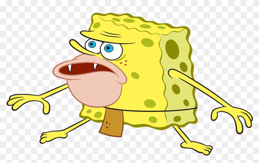 Spongegar / Primitive Sponge / Caveman Spongebob - Primitive Spongebob Clipart
