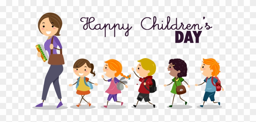Children's Day Transparent - Happy Children Day Png Clipart #499697