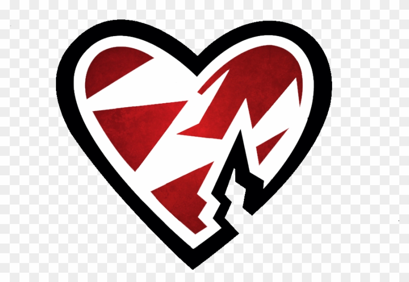 Hbk Heart Logo By Elbridge Dooley - Shawn Michaels Heart Logo Clipart #499849