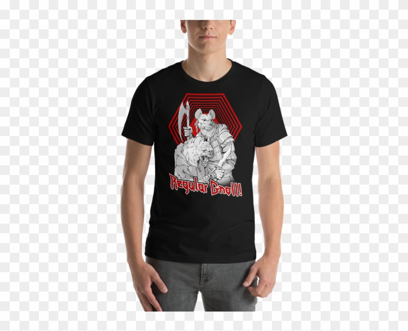 “regular Gnoll ” Short Sleeve T Shirt Whipstache Designs - Eso No Se Puede Decir Ahora Clipart