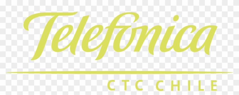 Telefonica Ctc Chile Logo Png Transparent - Telefonica Chile Logo Clipart