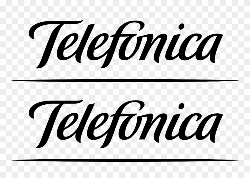 2188 Telefonica - Calligraphy Clipart #4900489