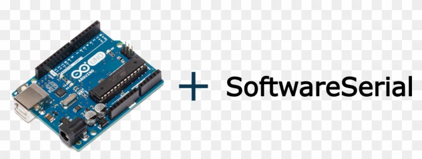 Using Softwareserial In Arduino For Serial Communication - Arduino Uno & Genuino Uno Clipart #4901016