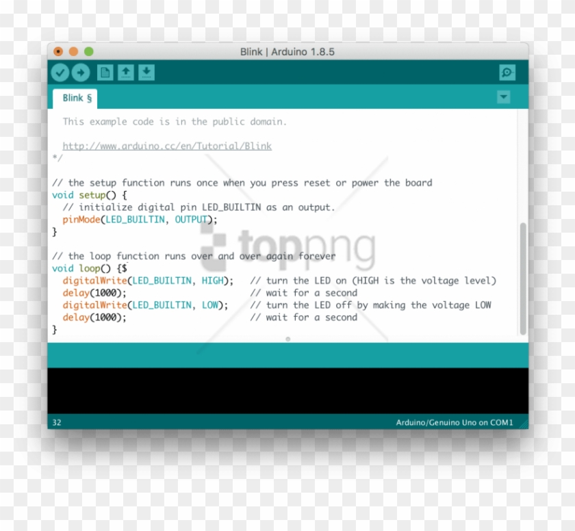 Free Png Arduino Ide Mac Png Image With Transparent - Arduino Mac Clipart #4901435