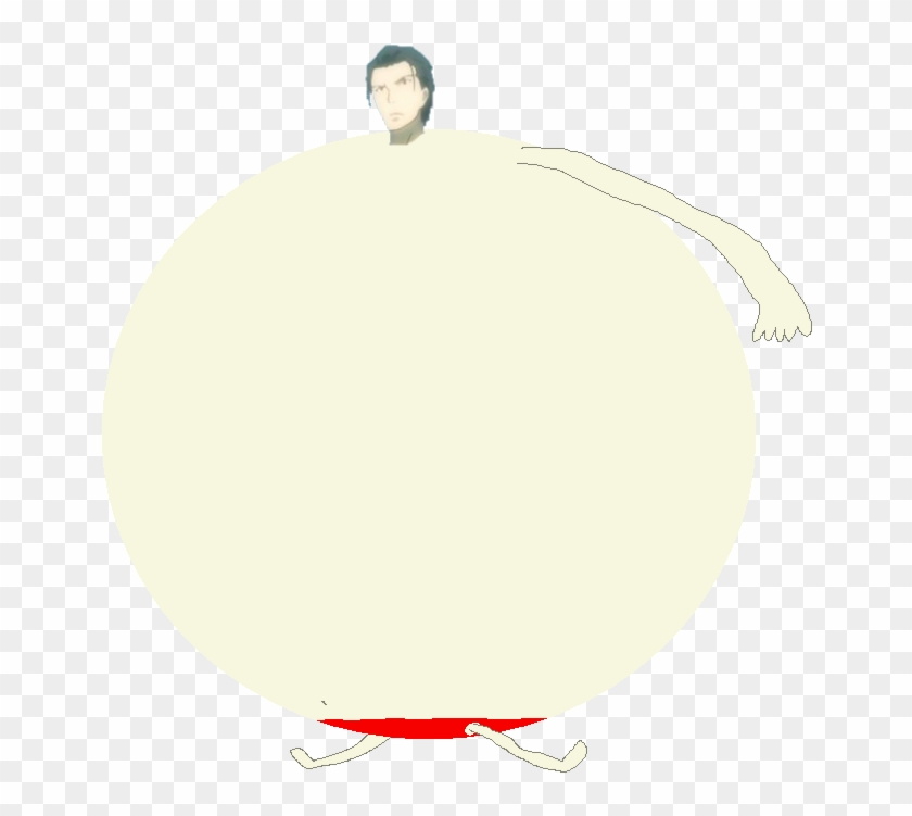 Red Speedo Guy Inflate Like A Balloon - Circle Clipart