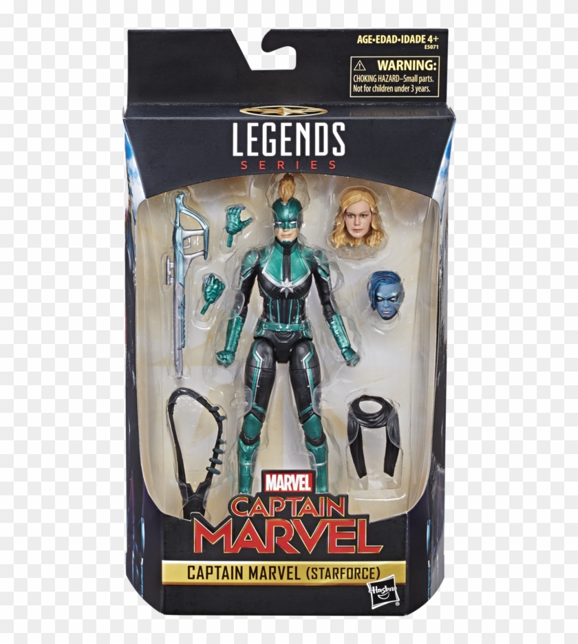 Marvel Legends Staforce Captain Marvel Figure Packaged - Marvel Legends Captain Marvel Exclusive Clipart