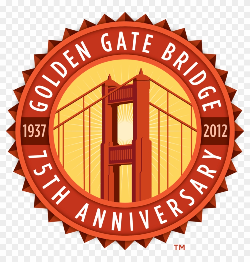 Work Studio Hinrichs Gate Th Anniversary - Golden Gate Bridge Words Clipart