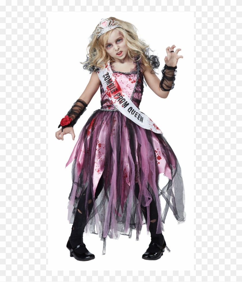 Halloween Zombie Costumes For Girls Clipart #4903108