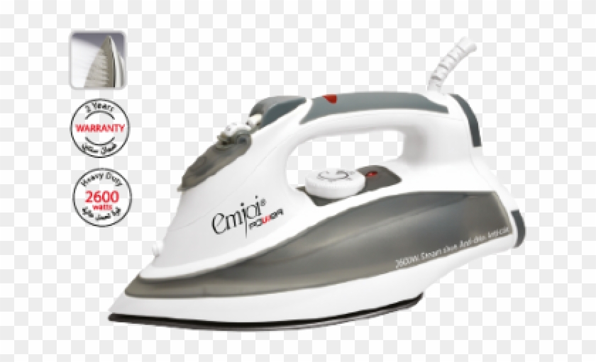 Emjoi Power Steam Iron 2600w - صور عن المواد رديئة التوصيل للحرارة Clipart #4903472