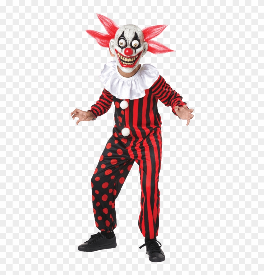 Creepy Clown Png - Boys Halloween Clown Costumes Clipart