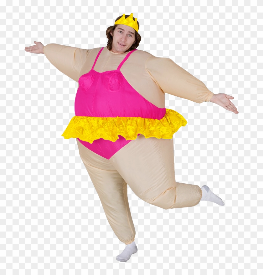 Halloween Costume For Women Inflatable Ballerina Fancy - Inflatable Princess Costume Clipart