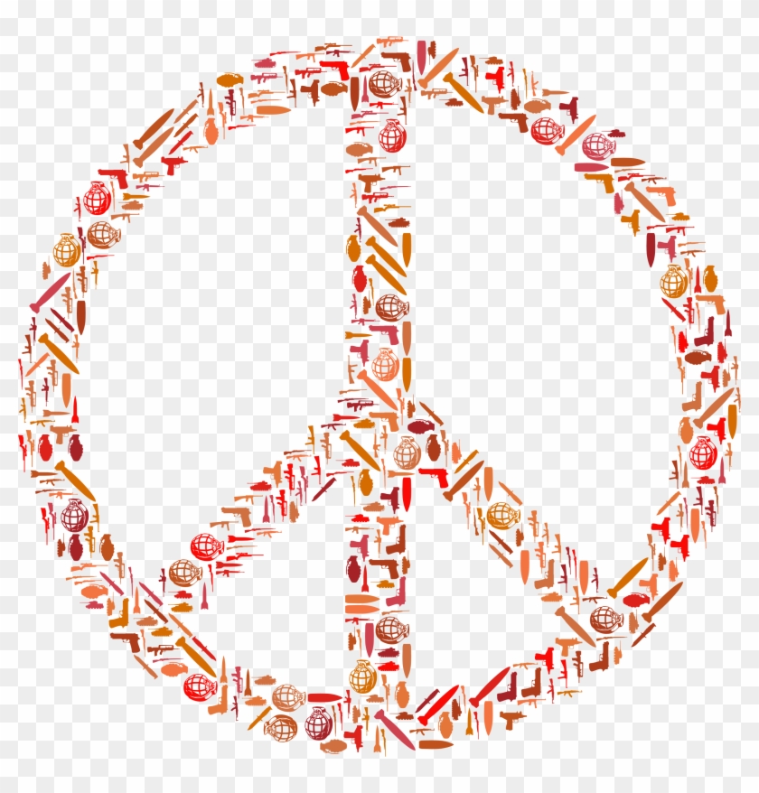 This Free Icons Png Design Of Give War A Chance No - War And Peace Drawings Clipart
