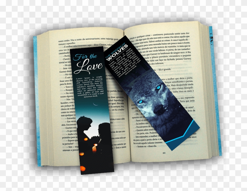 You'll Receive 6 Paper Book/page Marker That You Can - Brochure Clipart
