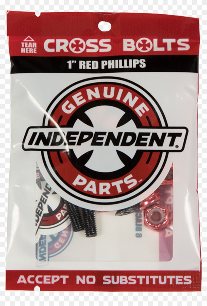 Independent Cross Bolts 1” Philips Skate Hardware - Independent Hardware Clipart #4905387