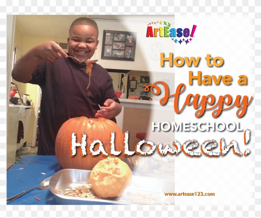 How To Have A Happy Home School Halloween-xander Carving - Jack-o'-lantern Clipart #4905492