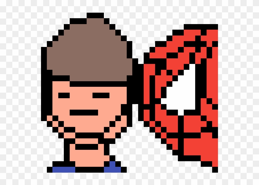 Ging Ging Vs Spider-man - My Neighbor Totoro Pixel Art Clipart #4905954