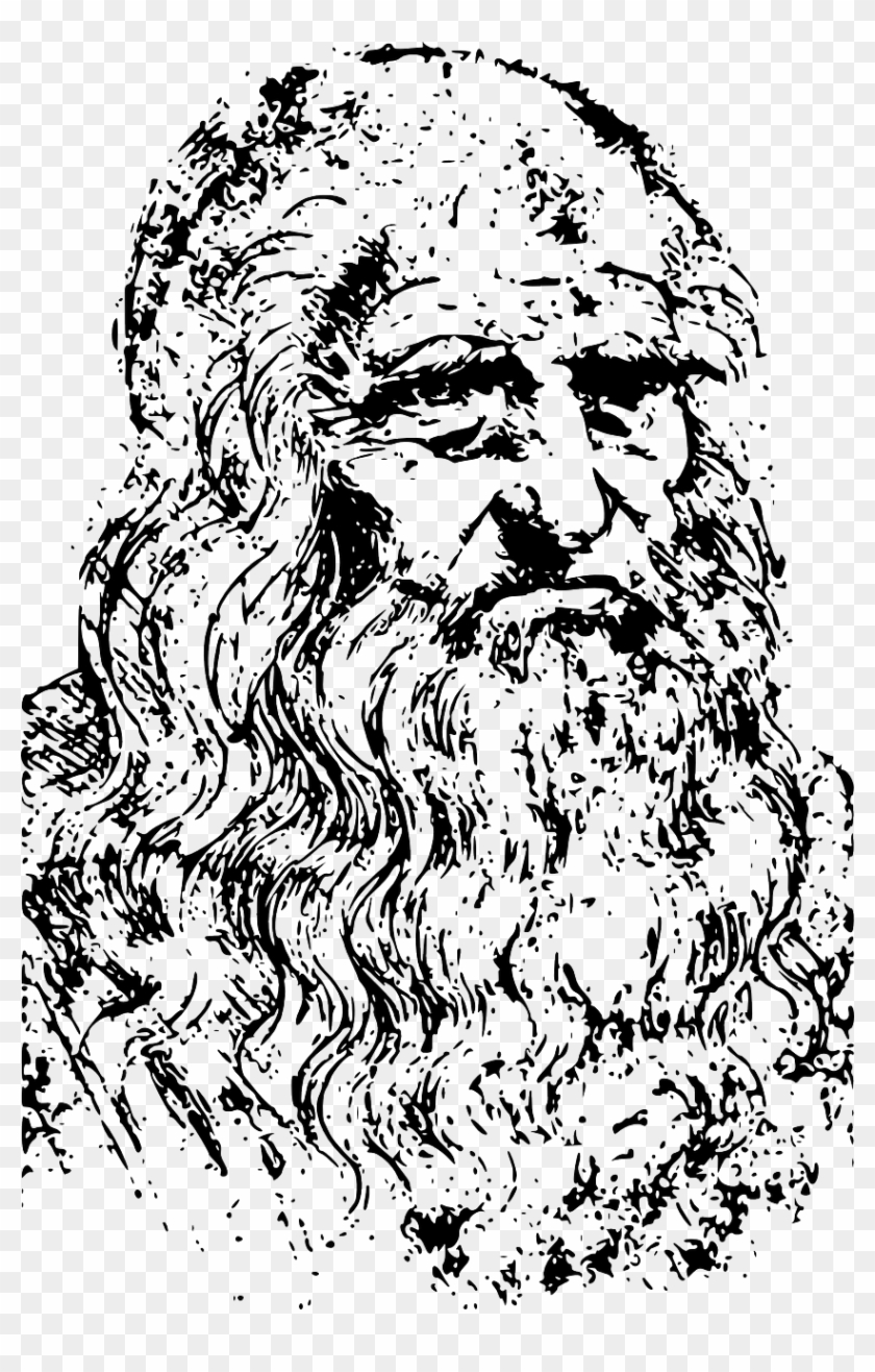 Leonardo Da Vinci Sculptor Png Image - Leonard De Vinci Png Clipart