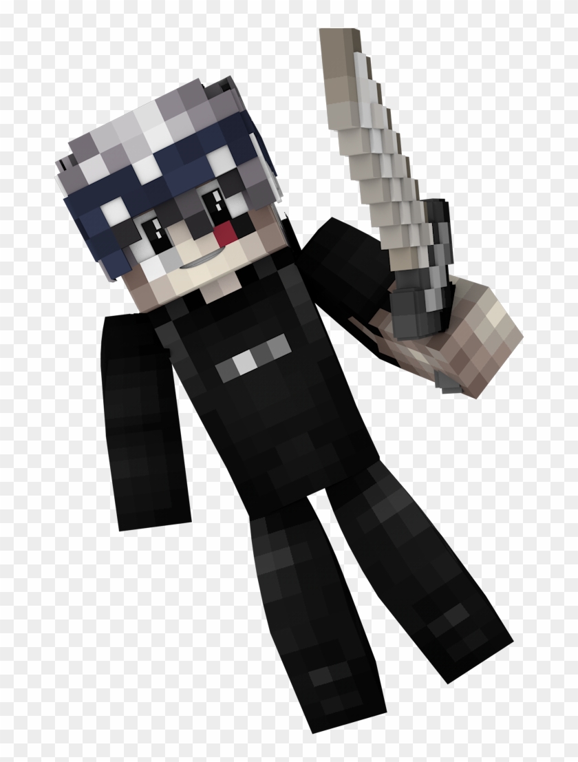 Etc - Minecraft Skin Render Png Clipart