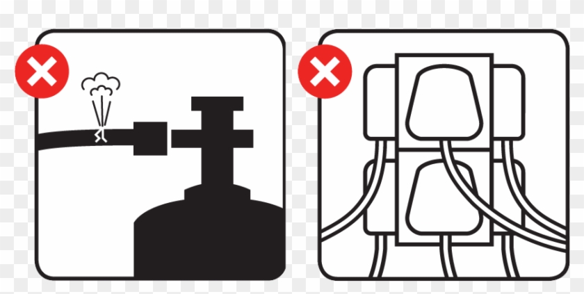 Damaged Wires And Connectors Can Overheat Rapidly, - Don T Overload Sockets Clipart