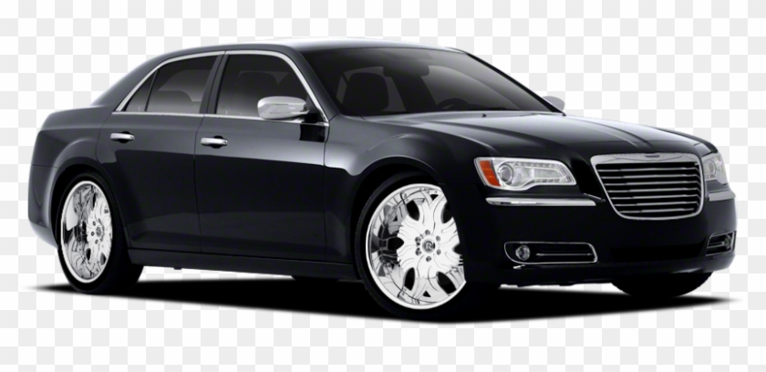2012 Black Chrysler 300 C Rucci Forged Zig-zag Chrome - Chrysler 300 Clipart