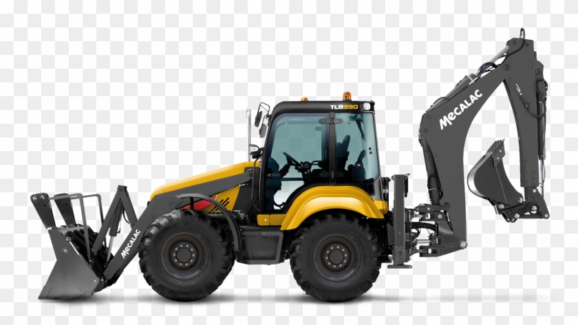 Backhoe Loaders - Mecalac Tlb 990 Clipart