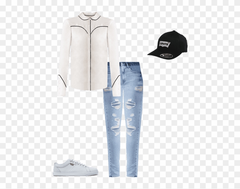 Washed Satin Western Shirt - Pajamas Clipart