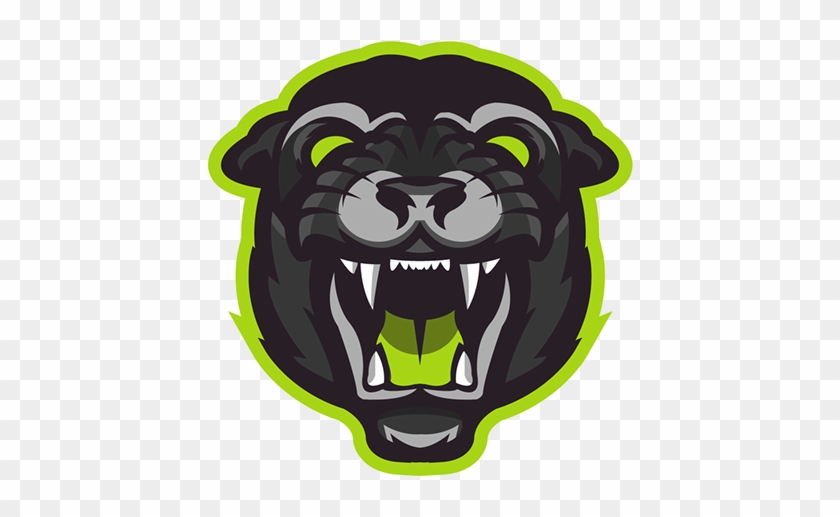 Mascot Logo Png - Black Panther Clipart