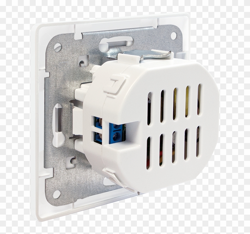 2-port Usb Wall Outlet - Electrical Connector Clipart