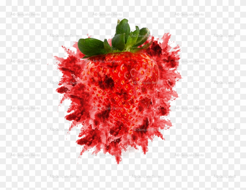 Strawberry Explosion Clipart #4908513