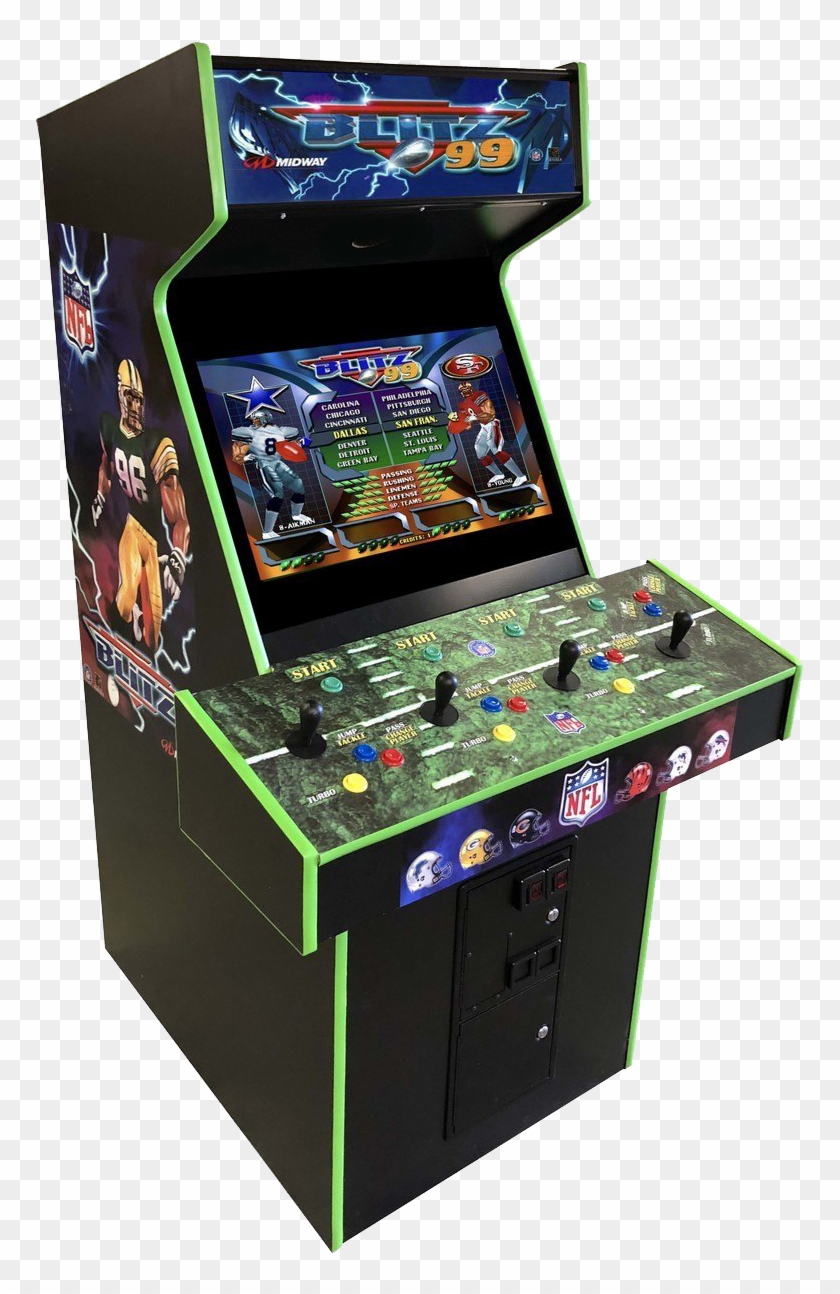 Arcade Machine Png Transparent Images - Nba Arcade Games Clipart #4908581